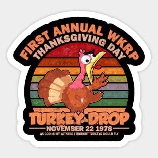 Thanksgiving WKRP Sticker